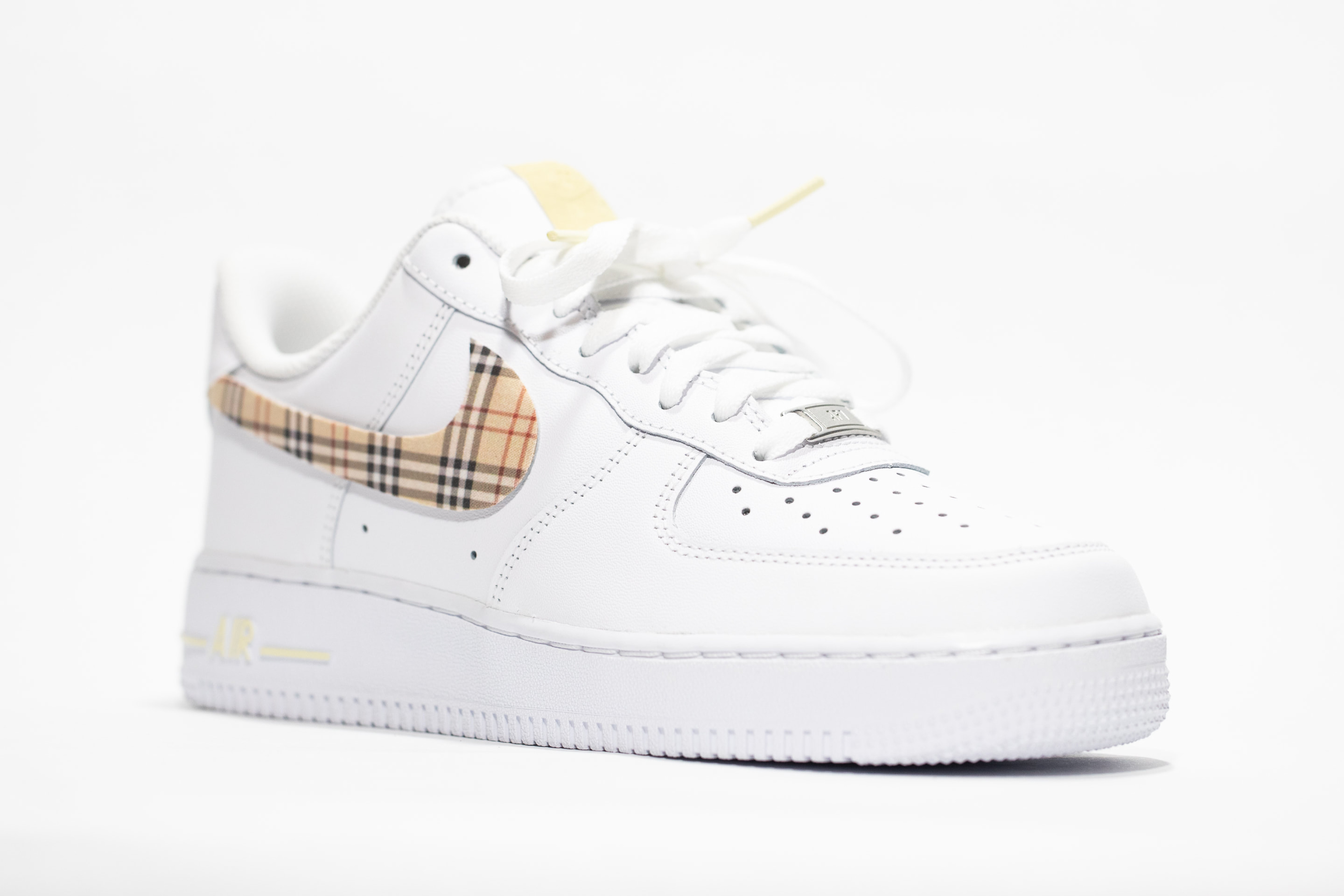 burberry nike air force ones