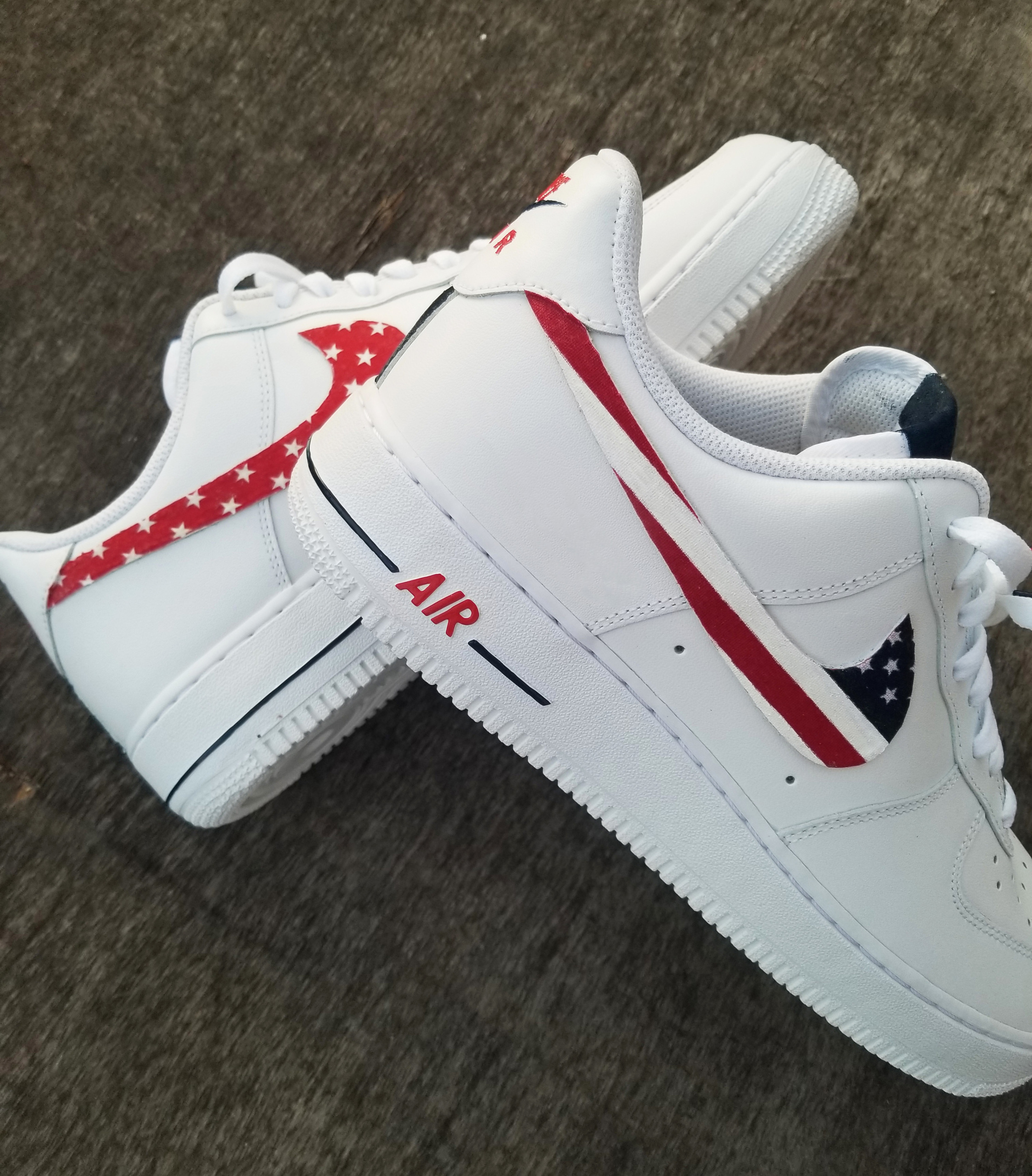 Nike, Shoes, My Handmade Lv Supreme Custom Air Force S
