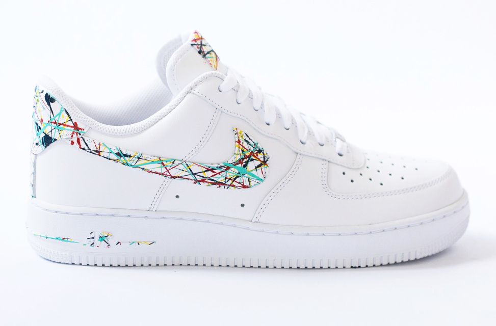 air force ones with designs on them
