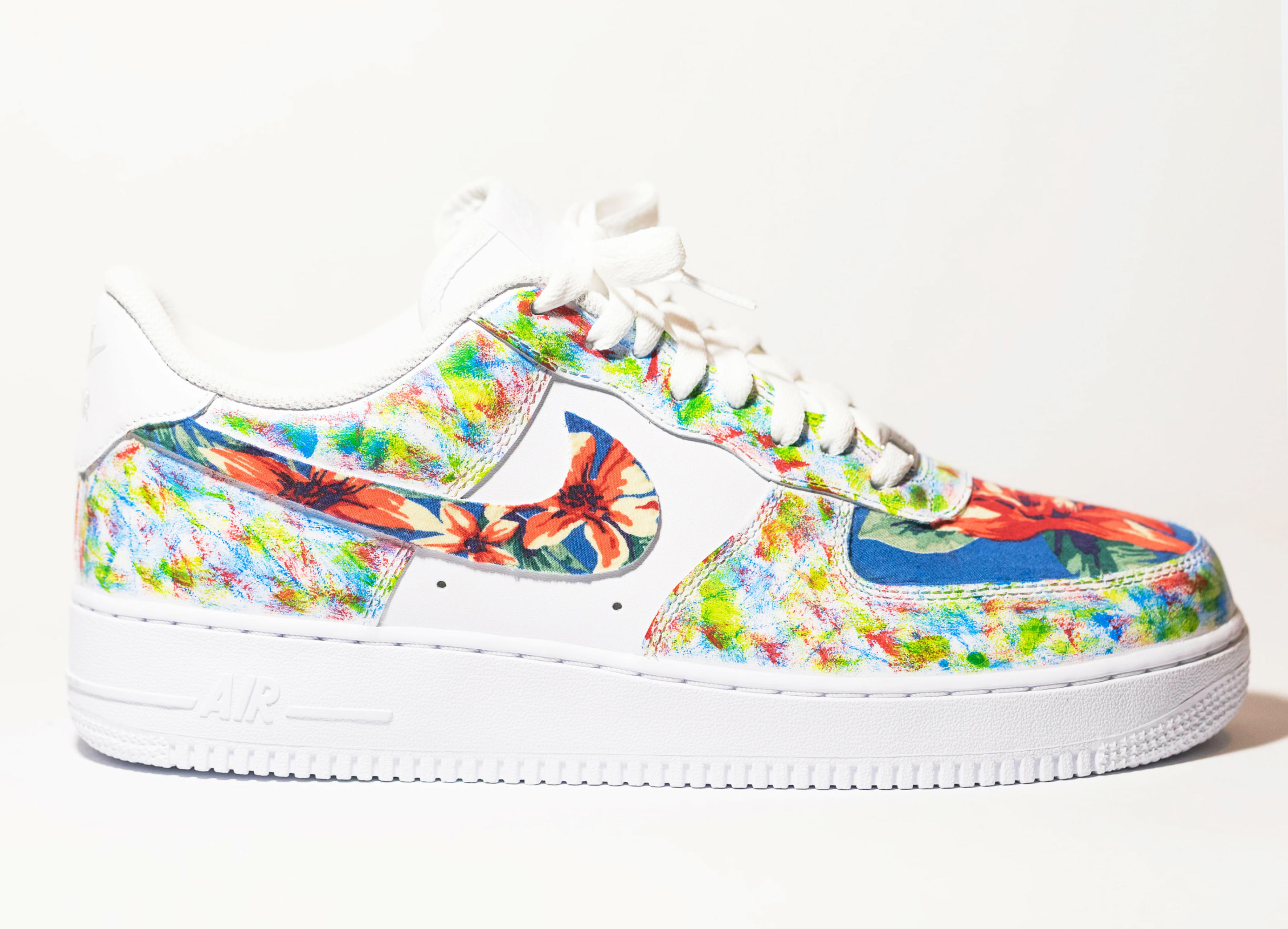 colorful air force 1s