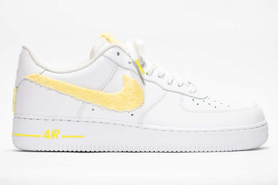 light yellow nike air force 1