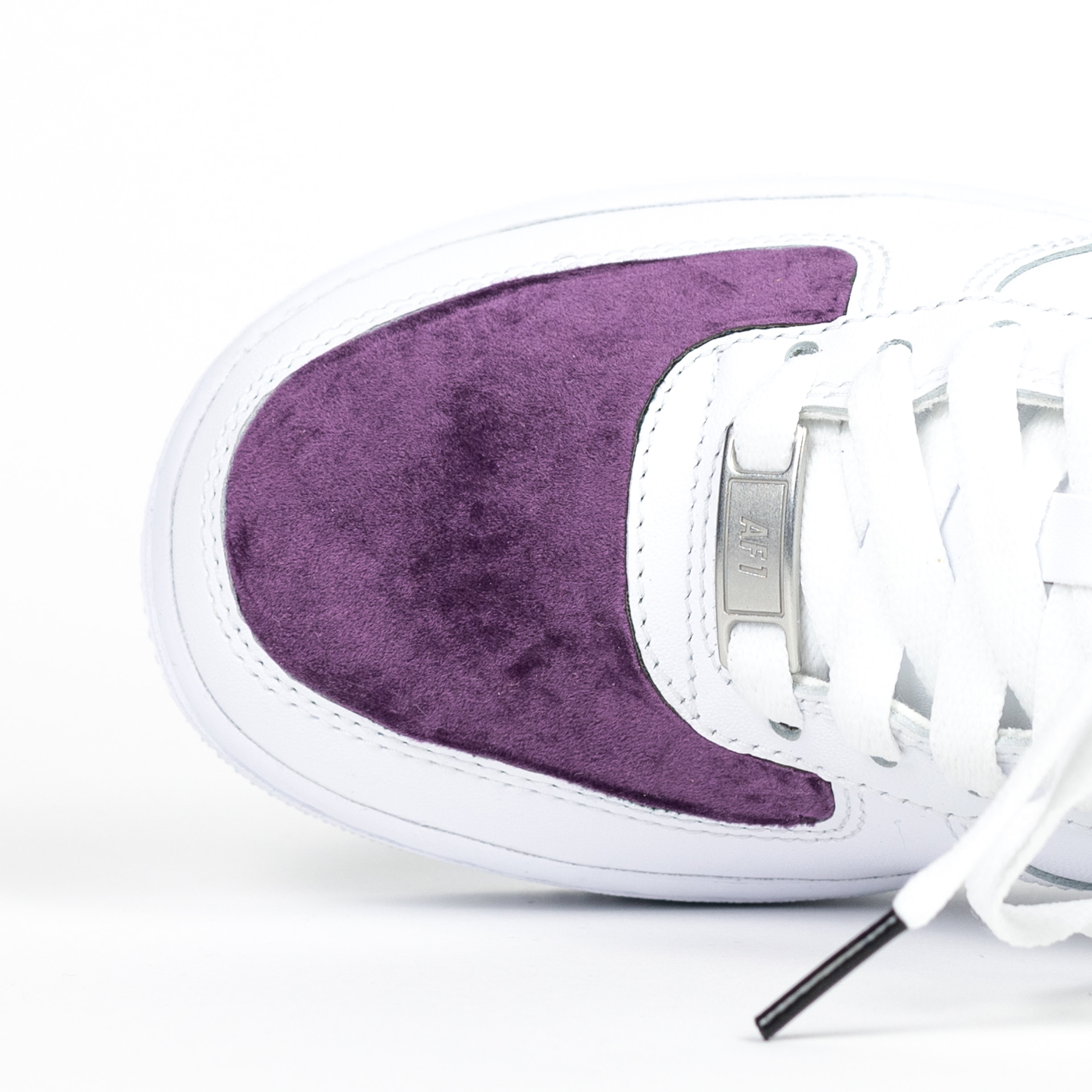 Nike Air Force 1 White Custom 'Purple 