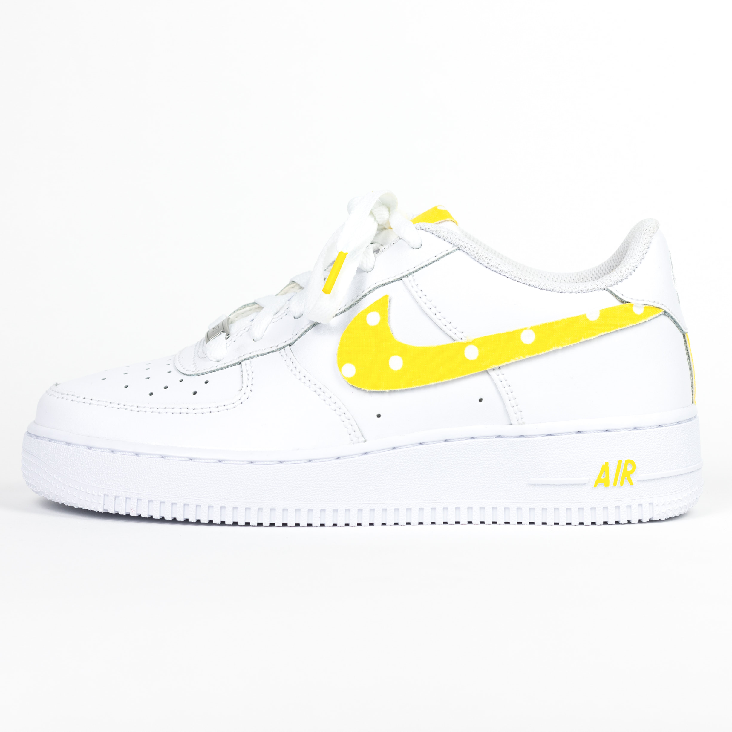 nike air force ones yellow